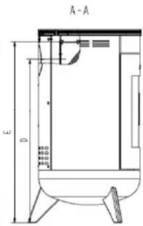 Wamsler Bolero - Disegno dimensionale - 5