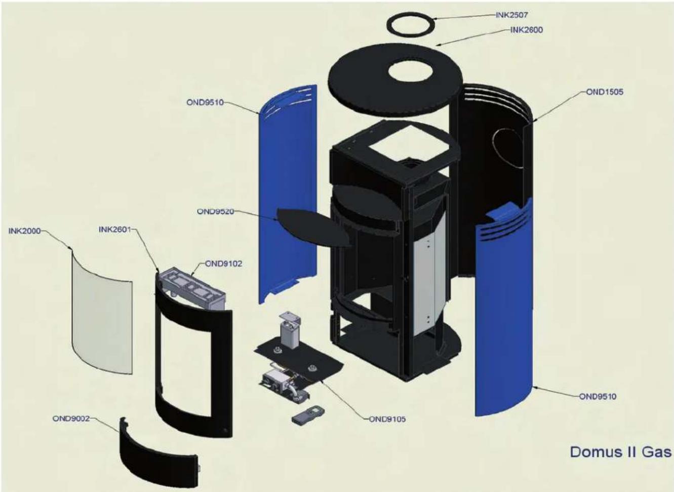WANDERS Domus II - Technische tekeningen / Technical drawings Dessins techniques / Technische Zeichnungen - 4