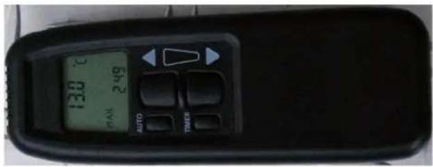 WANDERS Domus II - Setting the remote control handset - 1
