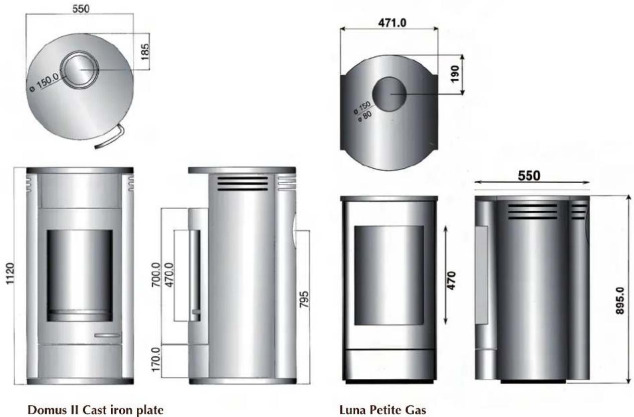 WANDERS Domus II - Technische tekeningen / Technical drawings Dessins techniques / Technische Zeichnungen - 2