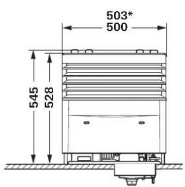 Trumatic S 5004 - Afmetingen - 1