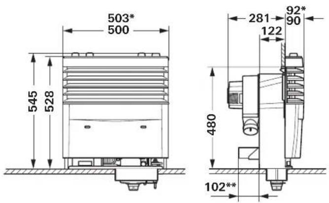Trumatic S 5004 - Dimensions - 1