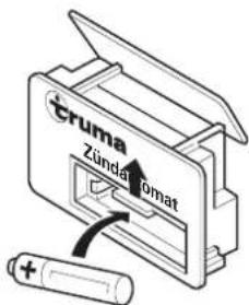 Trumatic S 5002 - Changing battery on the auto ignitor - 1