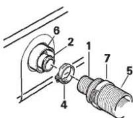 Trumatic E 4000 A - Raccordement du double tuyau au chauffage. - 1