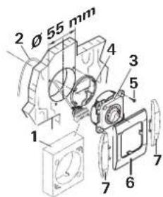 Trumatic E 4000 A - Montaje de la unidad de mando con comutador rotativo - 1