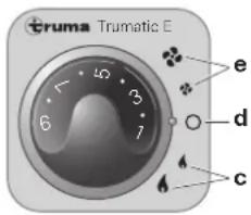 Trumatic E 4000 A - Bedienteil mit Drehschalter - 1