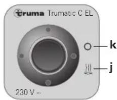 Trumatic C 4002 - Spia di controllo rossa „Disturbo" - 2