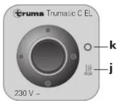 Trumatic C 4002 - Lampe-témoir rouge « panne » - 2
