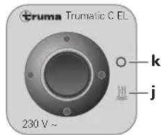 Trumatic C 4002 - Rood controllampje "storing" - 1