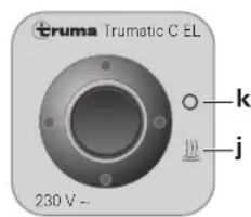 Trumatic C 4002 - El-drift 230 V (450 W/2 A) - kun Trumatic C EL - (kun varmt vand) - 1