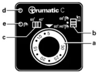 Trumatic C 3402 - Bedienteil mit Thermostat - 1