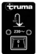 Trumatic C 3402 - Spia di controllo rossa „Disturbo" - 1