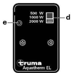 Trumatic Aquatherm EL - Mise en service Mode électrique 230 V (uniquement Aquatherm EL) - 1
