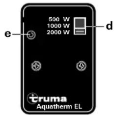 Trumatic Aquatherm EL - Puesta en marcha Funcionamento eléctrico 230 V (sólo Aquatherm EL) - 1