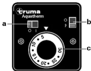 Trumatic Aquatherm EL - Puesta en marcha Funcionamente a gas - 1