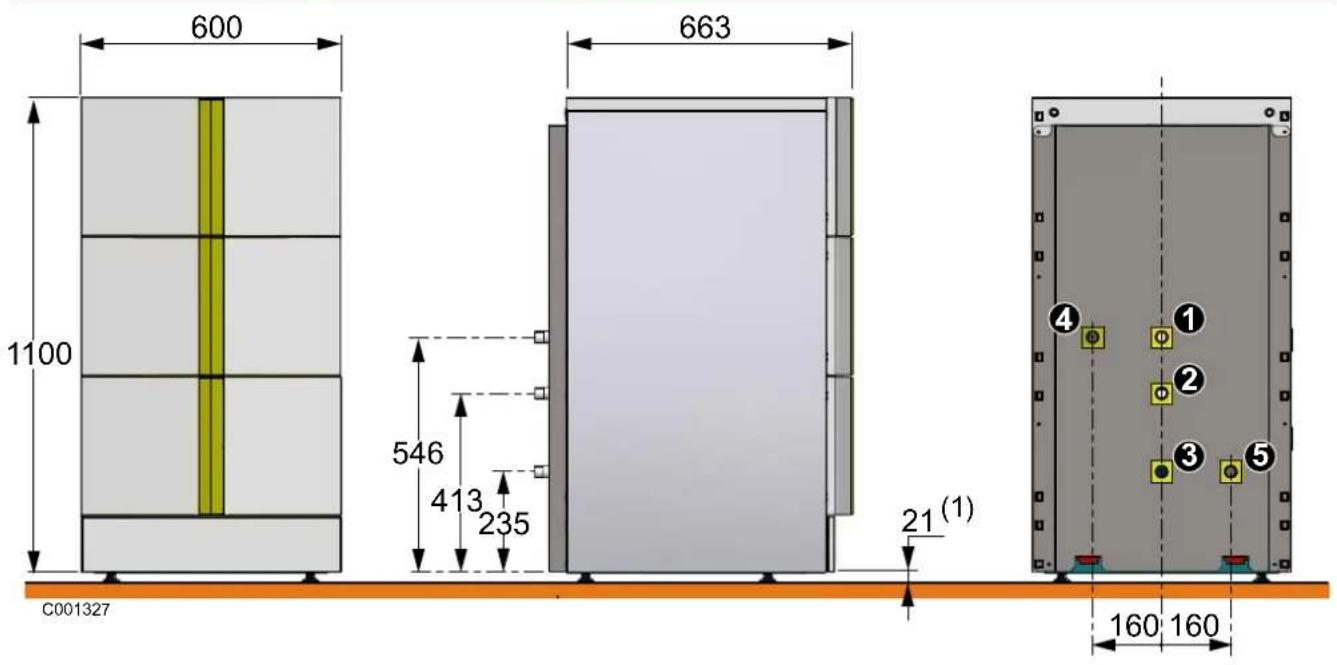 Oertli OBA 150 - Dimensions principales - 1