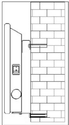 Eurom EConvect Metal - Monterat (fäst på en vägg): - 3