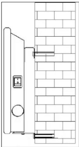 Eurom EConvect Metal - Mounted (secured to a wall): - 3
