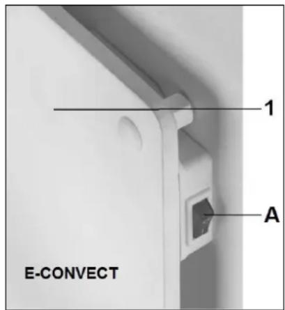 Eurom EConvect Thermostaat - Beschreibung, Zusammenstellung und Installation - 3