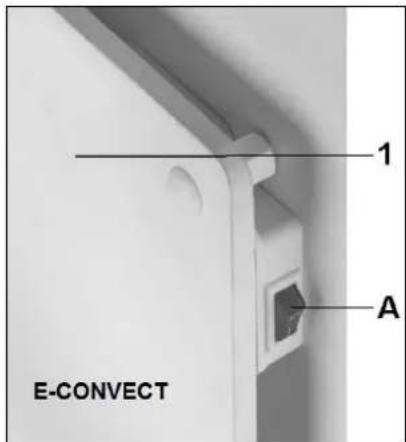 Eurom EConvect Thermostaat - Description, Montage et Installation - 3