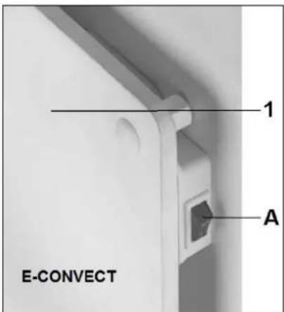 Eurom EConvect Thermostaat - Beschrijving, Samenstelling en Installatie - 3