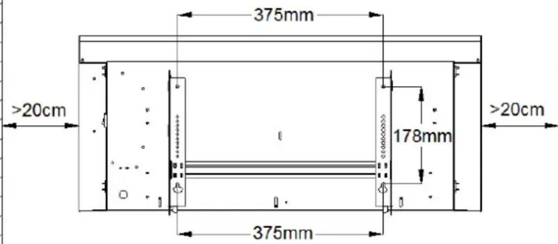 Eurom EConvect metal LCD - Accesorii de fixate livrate împreună cu disp - 2