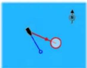 SIMRAD GO7 - Orientation de la carte - 1