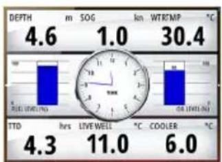 SIMRAD GO7 - Tableaux de bord - 3