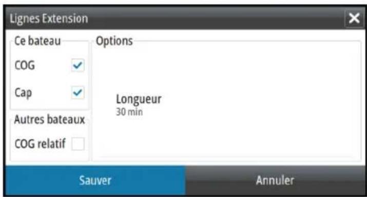 SIMRAD GO7 - Lignes d'extension - 1