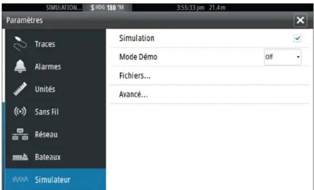 SIMRAD GO7 - Simulateur - 2