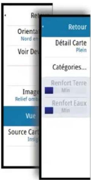 SIMRAD GO7 - Style des images de carte - 3