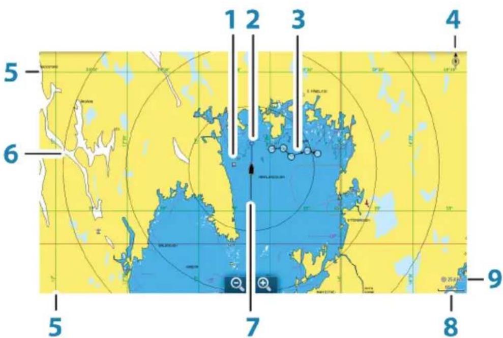 SIMRAD GO7 - Cartes - 1