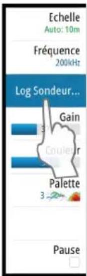 SIMRAD GO7 - Mise en pause du Echosounder - 1
