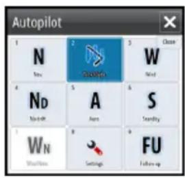 SIMRAD GO7 - Virement de bord en mode VENT - 1