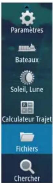 SIMRAD GO7 - Personnalisation de l'arrière-plan de la page d'accueil - 1