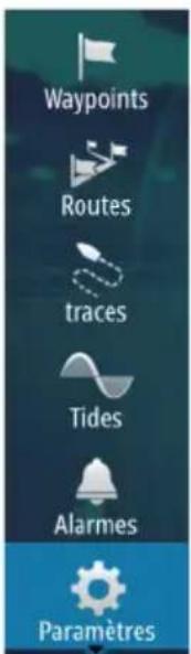 SIMRAD GO7 - Boîte de dialogue des alarmes - 1