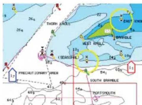 SIMRAD GO7 - Icônes Marées et courants dynamiques Navionics - 2