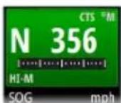 SIMRAD GO7 - Fenêtre contextuelle de pilote automatique - 4