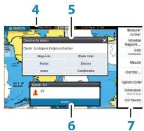 SIMRAD GO7 - Pages d'applications - 2