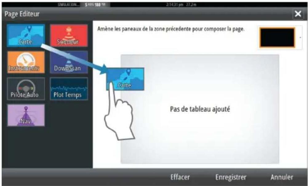 SIMRAD GO7 - Ajout de nouvelles pages favorites - 1