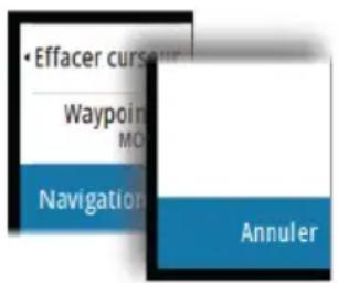 SIMRAD GO7 - Création d'un waypoint Homme à la mer - 1