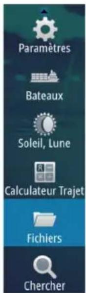 SIMRAD GO7 - Affichage du manuel sur l'écran - 1