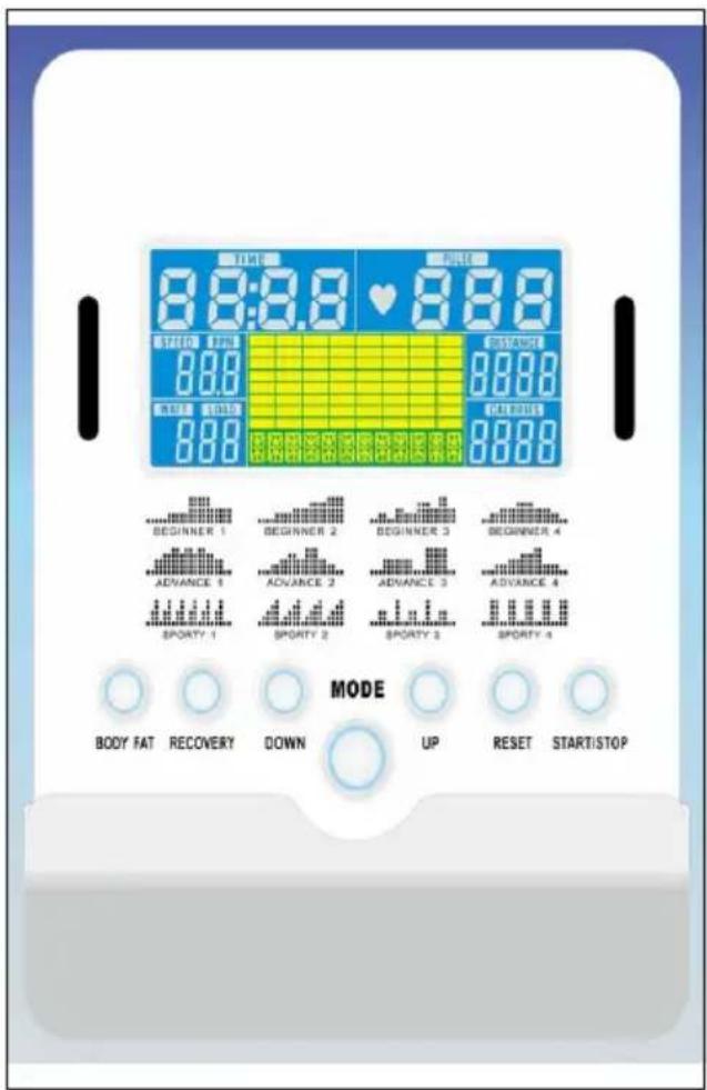 TUNTURI Pure Bike 4.0. UB 4.0 - Konsole - 1