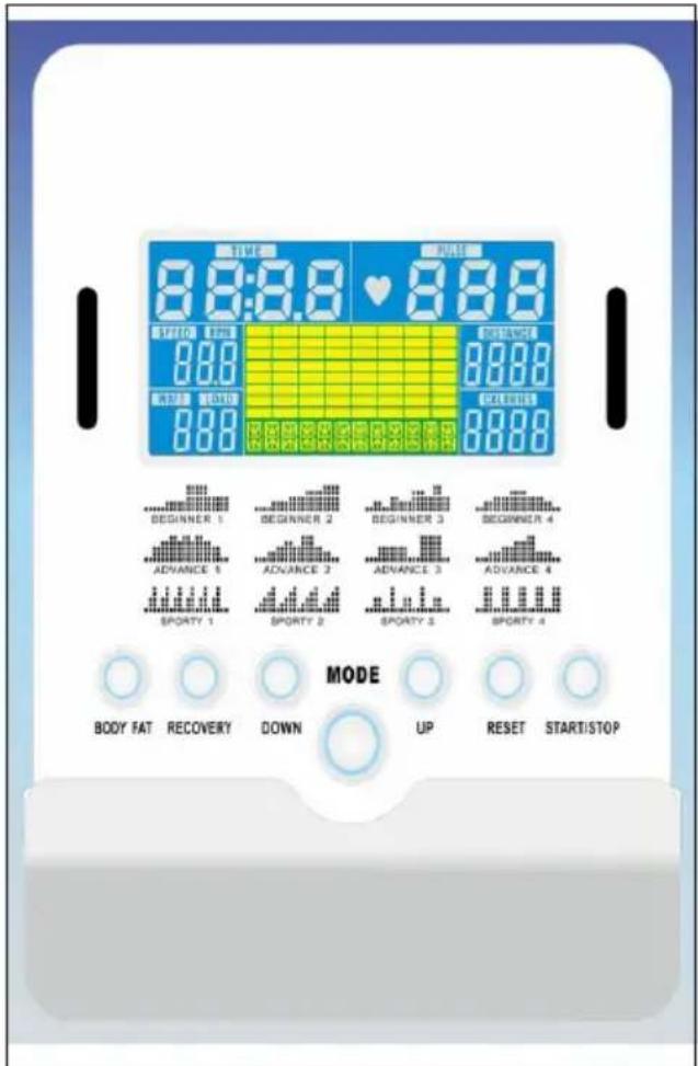 TUNTURI Pure Bike 4.0. UB 4.0 - Console - 1