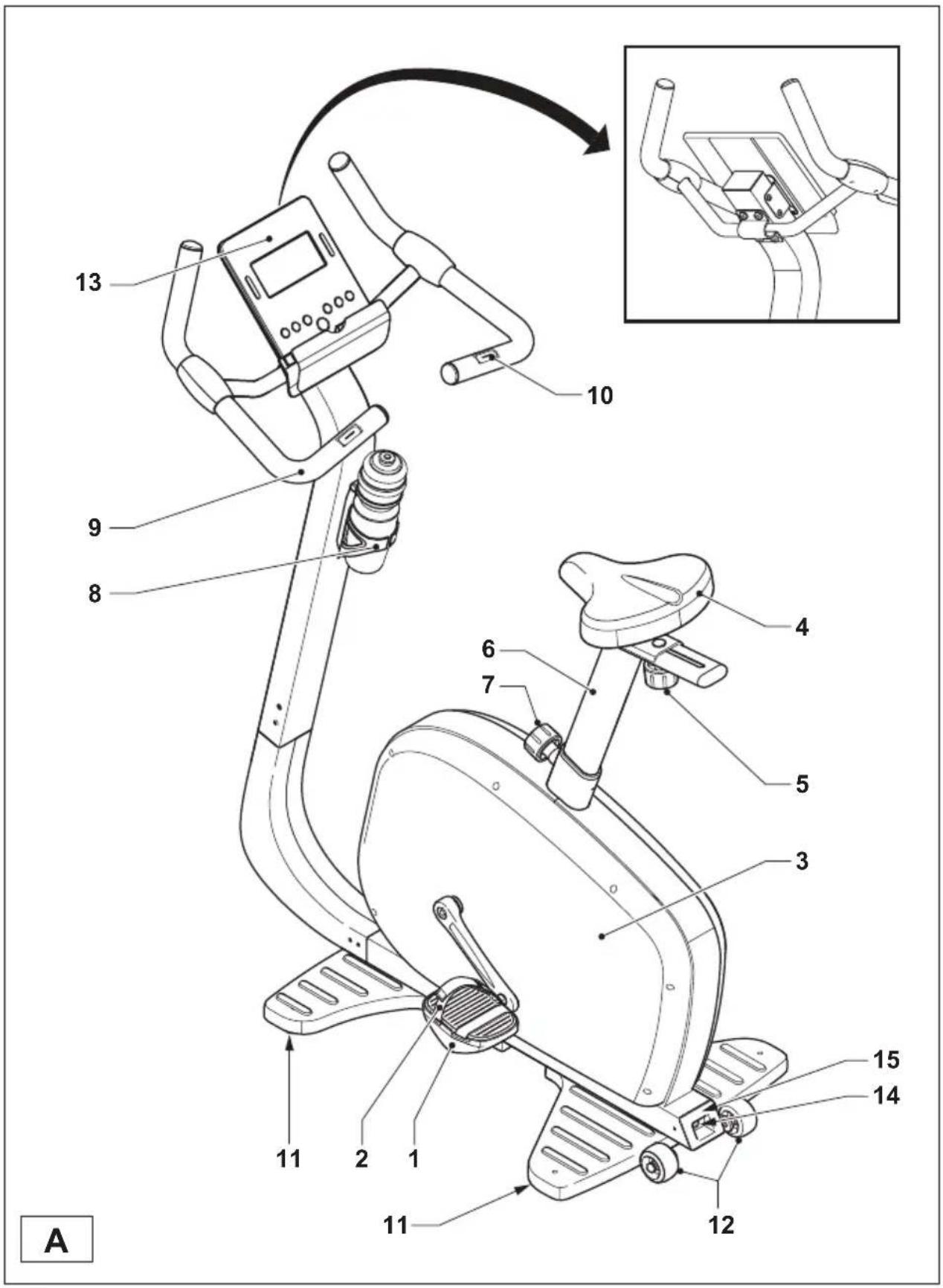 TUNTURI Pure Bike 4.0. UB 4.0 - 2