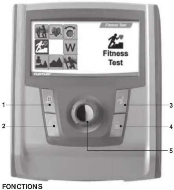 TUNTURI E60R - COMPTEUR - 1