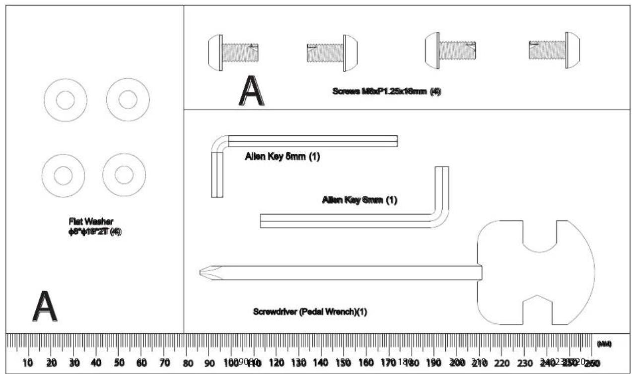 TUNTURI E80L - TEKNISET TIEDOT - 1