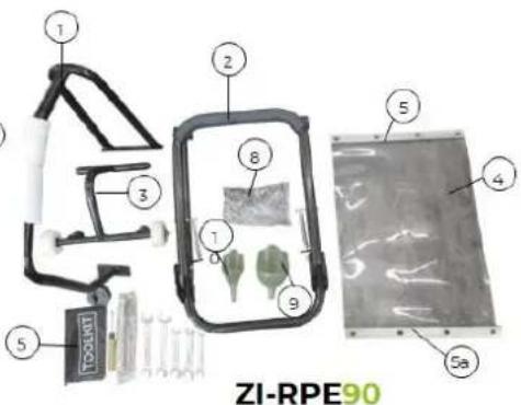 Zipper ZIRPE90 - Lieferumfang / Delivery content - 2