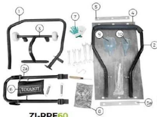 Zipper ZIRPE90 - Lieferumfang / Delivery content - 1