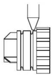 Miller Matic 252 - 6-4. Aligning Drive Rolls and Wire Guide - 3